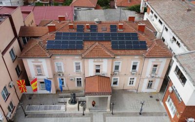 Поставени фотоволтаици на пет јавни институции во Општина  Крива Паланка