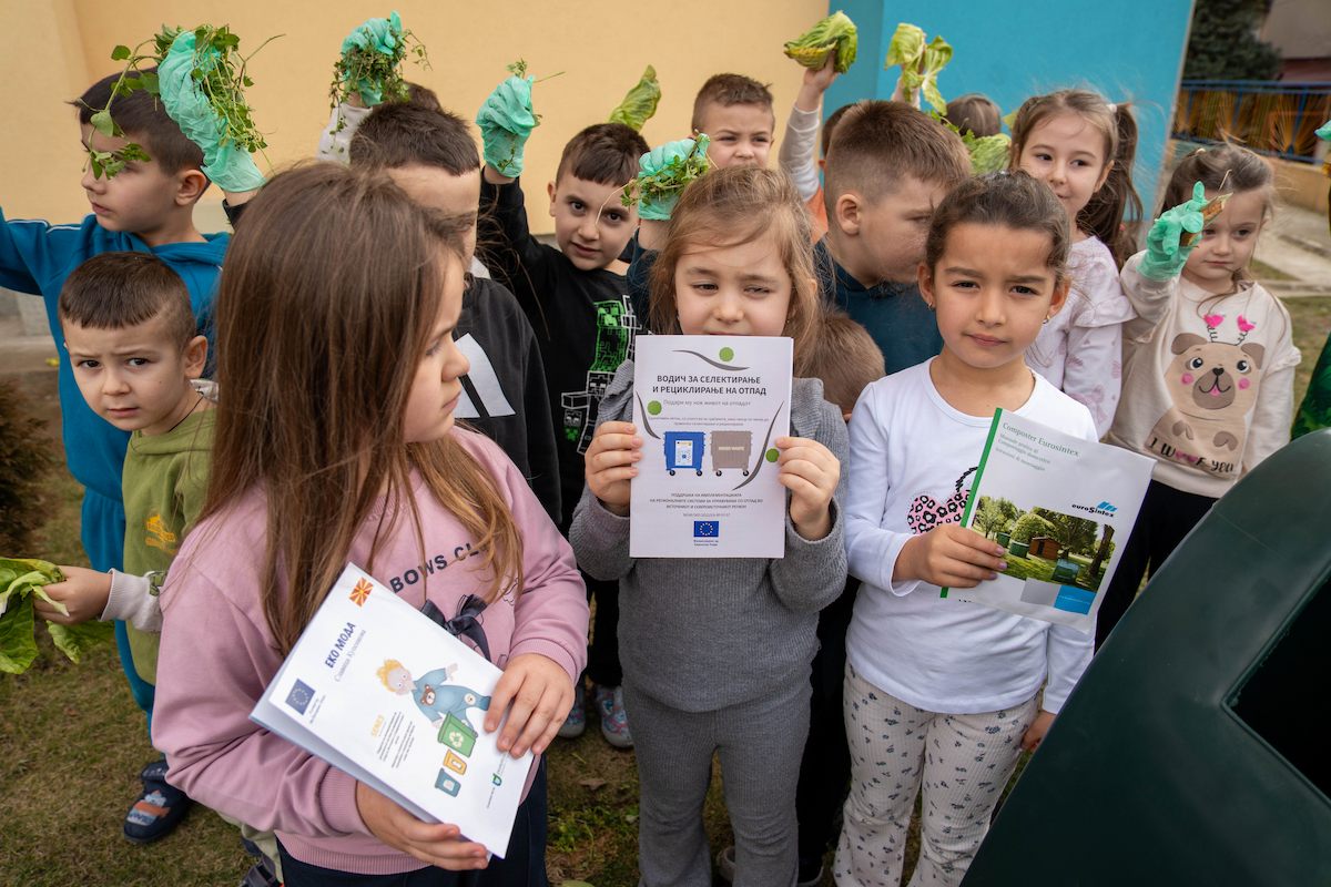 Крива Паланка (Новости): Општина Крива Паланка реализира едукативна кампања за биокомпостирање на зелениот отпад